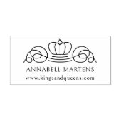 Elegant, koninklijk  zelfinktende stempel (Design)