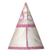 Elegant Koninklijke Prinses Verjaardagsfeest Feesthoedjes (Achterkant)