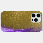 Elegant koper | Girly Roos Gold Marble Case-Mate iPhone Case (Achterkant (horizontaal))