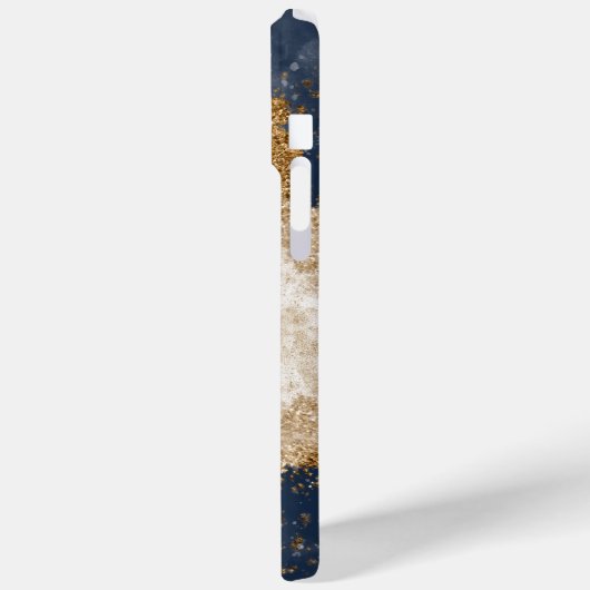 Elegant koper | Girly Roos Gold Marble Case-Mate iPhone Case (Achterkant / Links)