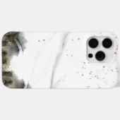 Elegant koper | Girly Roos Gold Marble Case-Mate iPhone Case (Achterkant (horizontaal))