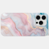 Elegant koper | Girly Roos Gold Marble Case-Mate iPhone Case (Achterkant (horizontaal))