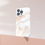 Elegant koper | Girly Roos Gold Marble Case-Mate iPhone Case<br><div class="desc">Girly Elegant Copper Roos Gold Marble-telefooncel. Creëer door Zazzle pro ontwerper BK Thompson uitsluitend voor Cedar en String; neem contact met ons op als u hulp nodig hebt bij het ontwerp.</div>