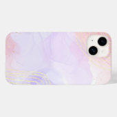 Elegant koper | Girly Roos Gold Marble Case-Mate iPhone Case (Achterkant (horizontaal))