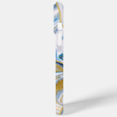 Elegant koper | Girly Roos Gold Marble Case-Mate iPhone Case (Achterkant / Links)