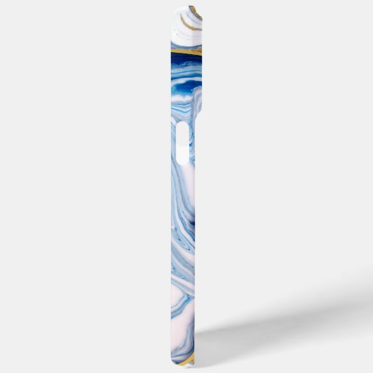 Elegant koper | Girly Roos Gold Marble Case-Mate iPhone Case (Achterkant / Rechts)