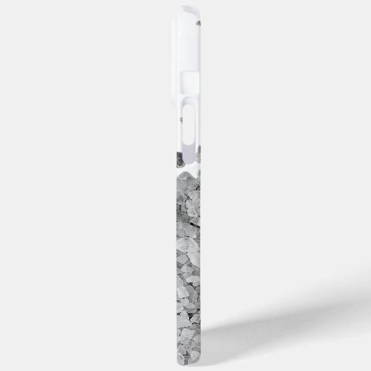 Elegant koper | Girly Roos Goudsteen Case-Mate iPhone Case (Achterkant / Links)