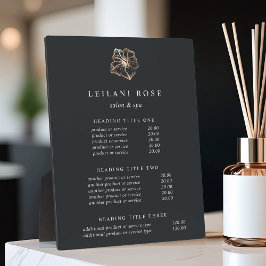 Elegant koper Hibiscus - lagere prijzen/diensten Fotoplaat