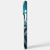 Elegant koper | Vrouwelijk Opulent Blauwgroen Goud Case-Mate iPhone Case (Achterkant / Links)