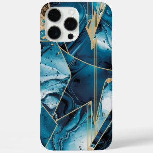 Elegant koper   Vrouwelijk Opulent Blauwgroen Goud iPhone 16 Pro Max Hoesje