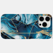 Elegant koper | Vrouwelijk Opulent Blauwgroen Goud Case-Mate iPhone Case (Achterkant (horizontaal))