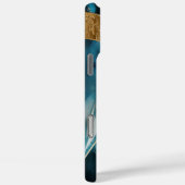 Elegant koper | Vrouwelijk Opulent Blauwgroen Goud Case-Mate iPhone Case (Achterkant / Rechts)