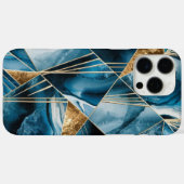 Elegant koper | Vrouwelijk Opulent Blauwgroen Goud Case-Mate iPhone Case (Achterkant (horizontaal))