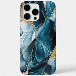 Elegant koper Vrouwelijk Opulent Blauwgroen Goud iPhone 16 Pro Max Hoesje