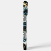 Elegant koper | Vrouwelijk Opulent Blauwgroen Goud Case-Mate iPhone Case (Achterkant / Rechts)