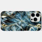 Elegant koper | Vrouwelijk Opulent Blauwgroen Goud Case-Mate iPhone Case (Achterkant (horizontaal))