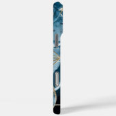 Elegant koper | Vrouwelijk Opulent Blauwgroen Goud Case-Mate iPhone Case (Achterkant / Rechts)