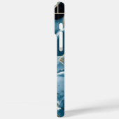 Elegant koper | Vrouwelijk Opulent Blauwgroen Goud Case-Mate iPhone Case (Achterkant / Links)