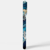 Elegant koper | Vrouwelijk Opulent Blauwgroen Goud Case-Mate iPhone Case (Achterkant / Rechts)