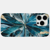 Elegant koper | Vrouwelijk opulent Blauwgroen goud Case-Mate iPhone Case (Achterkant (horizontaal))