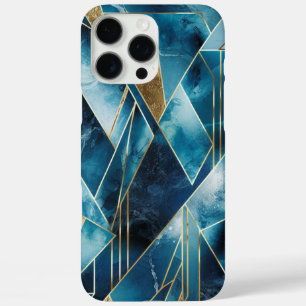 Elegant koper Vrouwelijk opulent Blauwgroen goud iPhone 16 Pro Max Hoesje