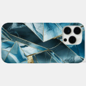 Elegant koper | Vrouwelijk Opulent Blauwgroen Goud Case-Mate iPhone Case (Achterkant (horizontaal))