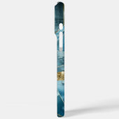 Elegant koper | Vrouwelijk Opulent Blauwgroen Goud Case-Mate iPhone Case (Achterkant / Links)
