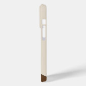 Elegant Koppel Silhouet iPhone Case (Achterkant / Links)