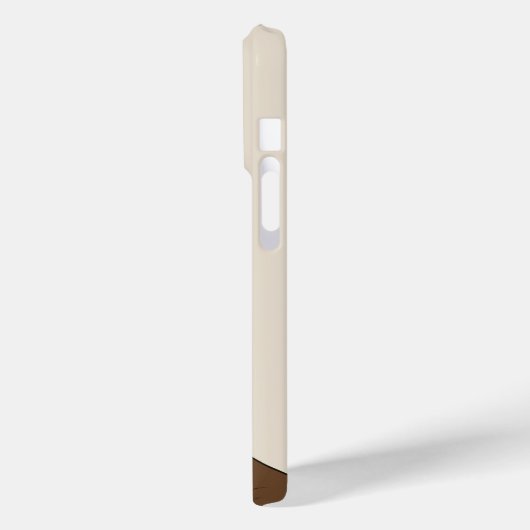 Elegant Koppel Silhouet iPhone Case (Achterkant / Links)