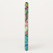 Elegant Koraal en Chartreuse Limelight Hydrangea Case-Mate iPhone Case (Achterkant / rechts)