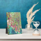 Elegant Koraal en Chartreuse Limelight Hydrangea Fotoplaat (Zijkant)