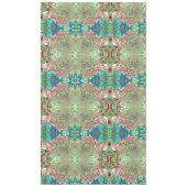 Elegant Koraal en Chartreuse Limelight Hydrangea Tafelkleed (Voorkant)