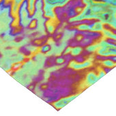 Elegant Koraal en Chartreuse Limelight Hydrangea Tafelkleed (Gekanteld)