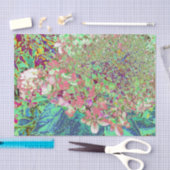 Elegant Koraal en Chartreuse Limelight Hydrangea Tissuepapier (Craft)