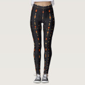 Elegant kraalpatroon leggings (Voorkant)
