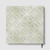 Elegant krabbelpatroon gastenboek (Achterkant)