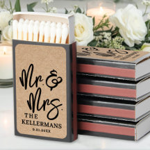Elegant Kraft huwelijksgeschenk