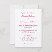 Elegant Kraft Paper Custom Weddenation Card Kaart (Voorkant)