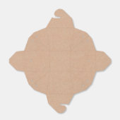 Elegant Kraft Pattern Takeout Gift Boxes Bedankdoosjes (Uitgevouwen)