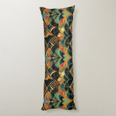 elegant kunstdecopatroon lichaamskussen (Achterkant (Verticaal))