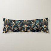 elegant kunstdecopatroon lichaamskussen (Voorkant)