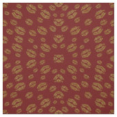 Elegant kussen lippen print stof (Swatch)