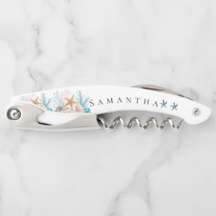 Elegant Kust Onder Zee Bruidsmeisje Cadeau Kurkentrekker