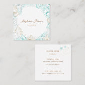 elegant kustriviertje luxe visitekaartje (Voorkant / Achterkant)