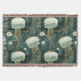 Elegant kwallenpatroon - aangepaste naam deken