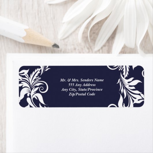 Elegant-label voor marinesluiting etiket (Insitu)