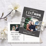 Elegant Lace Foto I DO Verloving Invitation Post Briefkaart<br><div class="desc">Elegant Lace 2 Photo Chalkboard "I DO" Verloving BBQ Party Invitation Kaart. Viel je speciale evenement met deze mooie uitnodigingskaart. Alle teksten zijn vooraf geregeld zodat u zich gemakkelijk en snel kunt personaliseren met uw eigen details.</div>