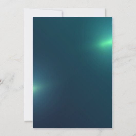 Elegant Lace, Lights, Tiara, Sweet 16 Party Kaart (Achterkant)