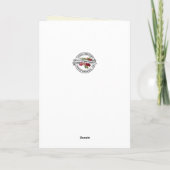 Elegant Lace Pink Roses Religieuze Waardering Kaart (Achterkant)