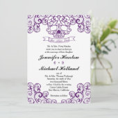 Elegant Lace Skull Calavera Uitnodigingskaart Kaart (Staand voorkant)